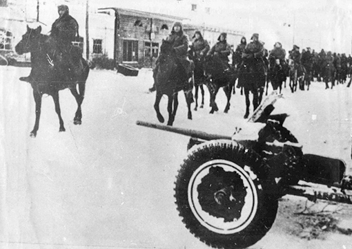 Конники-гвардейцы. Корпус Белова(1941г)