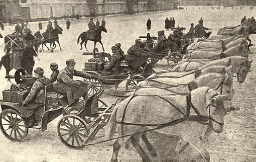 Использование тачанок на войне